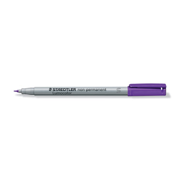 Folienschreiber 0,4 mm (S) violett